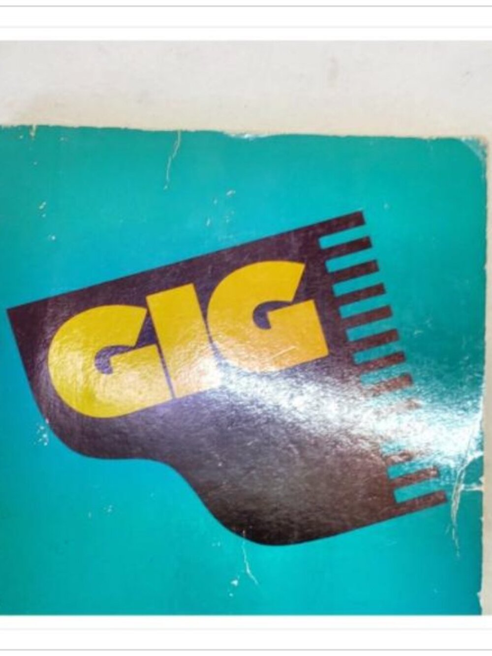 Gig A Novel by James D Houston Creative Arts Book Company Reprint 1988 PB